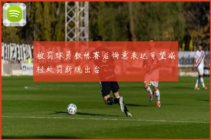 被罚球员教练赛后悔意表达可望减轻处罚新规出台
