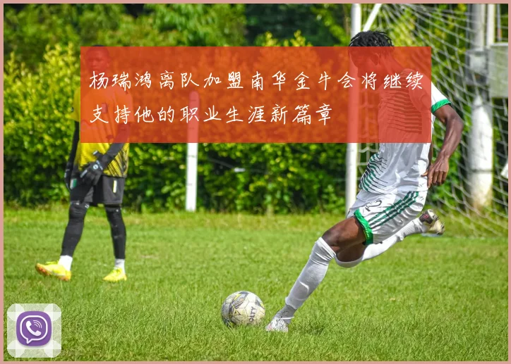 杨瑞鸿离队加盟南华金牛会将继续支持他的职业生涯新篇章